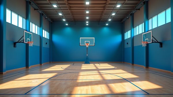 Idées innovantes pour créer un terrain de basket intérieur parfait