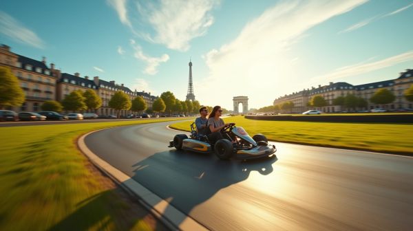 Sortie sensations à Paris : une session de karting entre amis