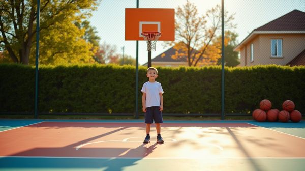 Top 5 matériaux à considérer pour un terrain de basket extérieur